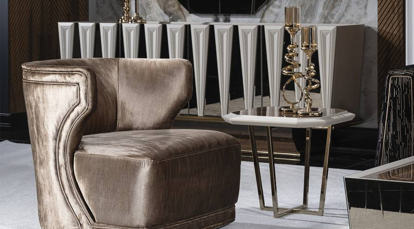 Tokyo Metal Ayaklı Yan Sehpa Yan Sehpa