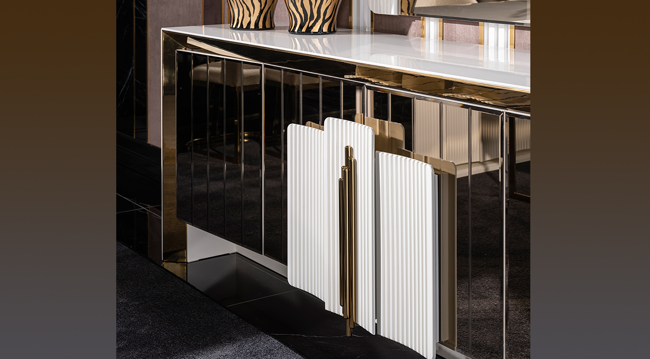 Vegas Luxury Yemek Odası Takımı Luxury Yemek Odası