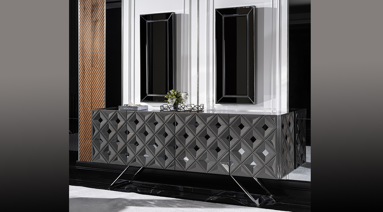 Viona Metal Ayaklı Yemek Odası Takımı Yemek Odası