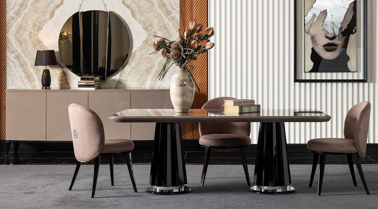 Bentley Modern Yemek Odası Takımı Yemek Odası