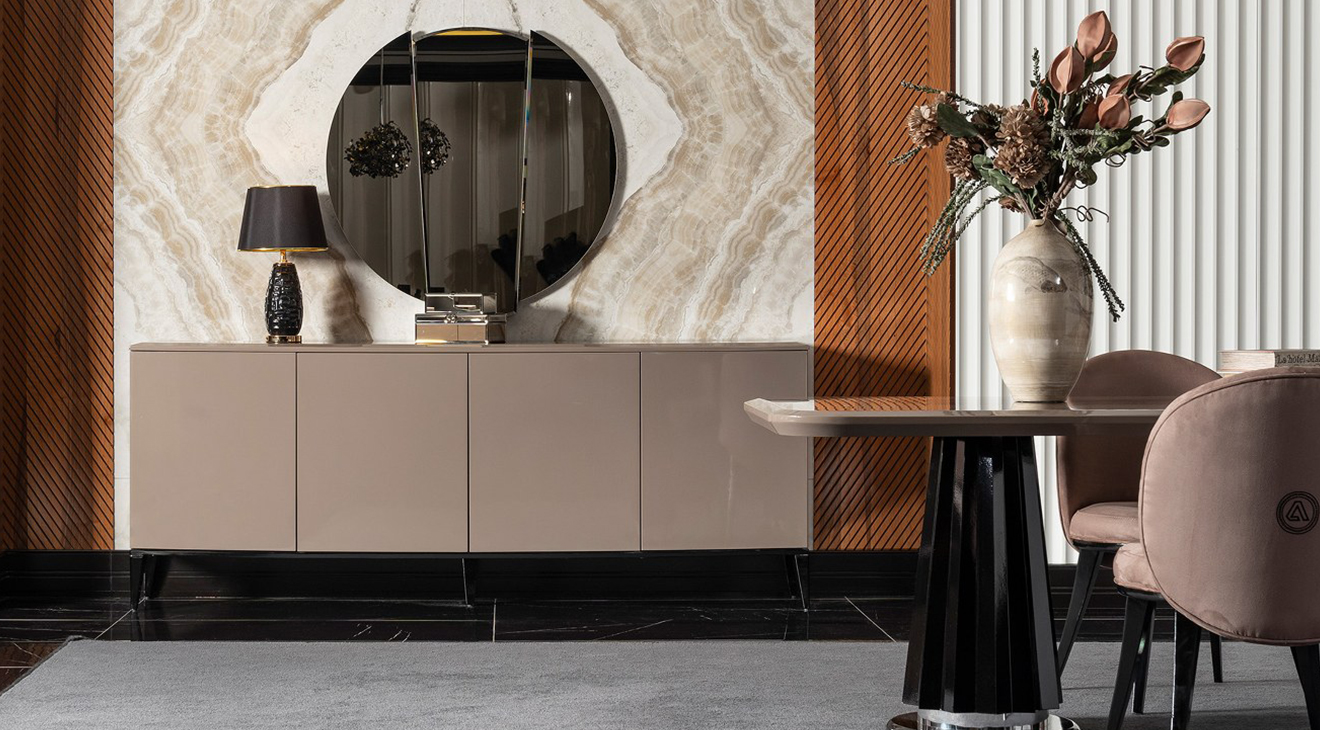 Bentley Modern Yemek Odası Takımı Yemek Odası