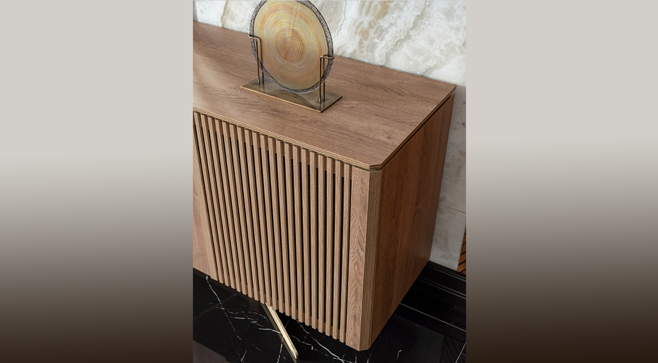 Lizbon Ceviz Yemek Odası Takımı Yemek Odası