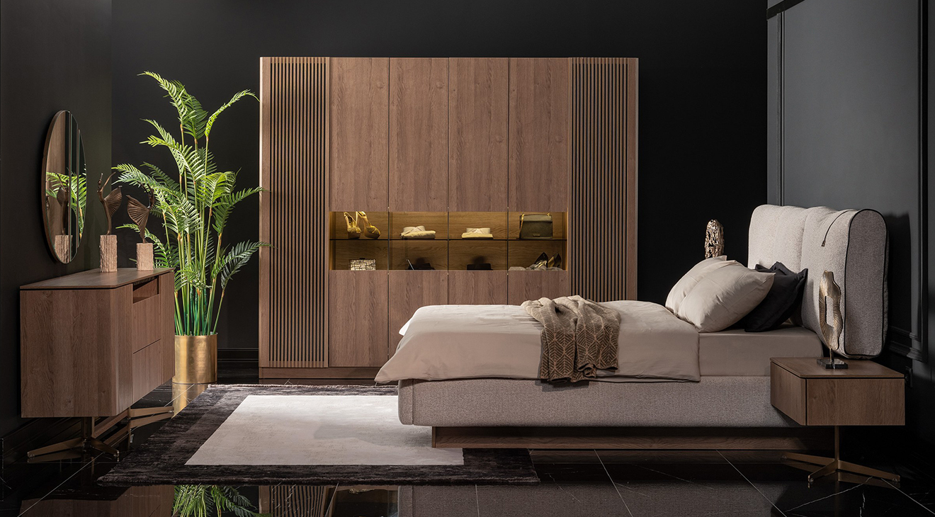 Lizbon Modern 6 Kapaklı Yatak Odası Takımı Yatak Odası