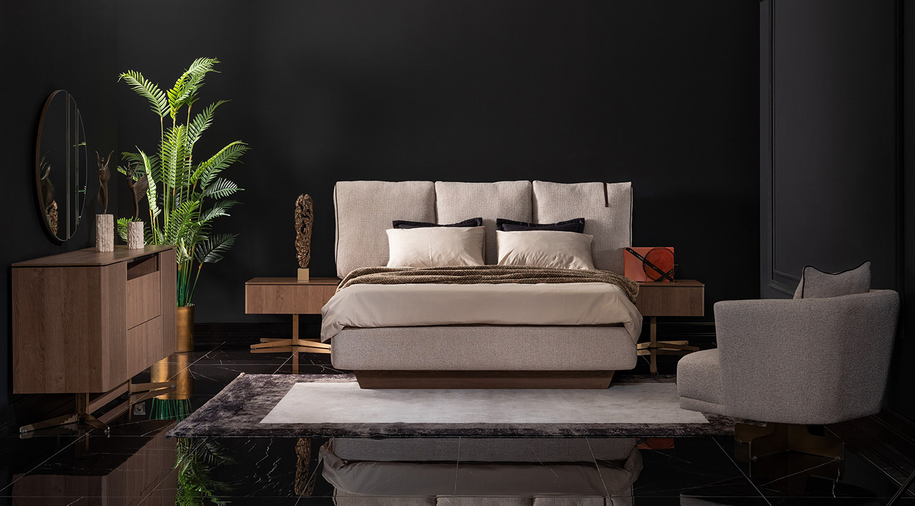 Lizbon Modern 6 Kapaklı Yatak Odası Takımı Yatak Odası