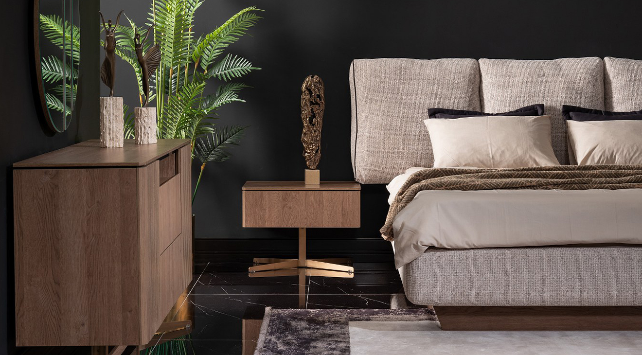 Lizbon Modern 6 Kapaklı Yatak Odası Takımı Yatak Odası