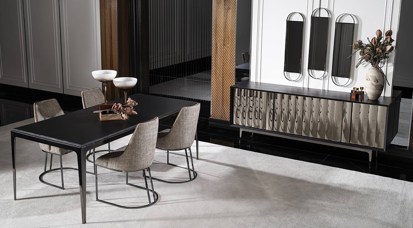 Lucca Modern Yemek Odası Takımı Yemek Odası