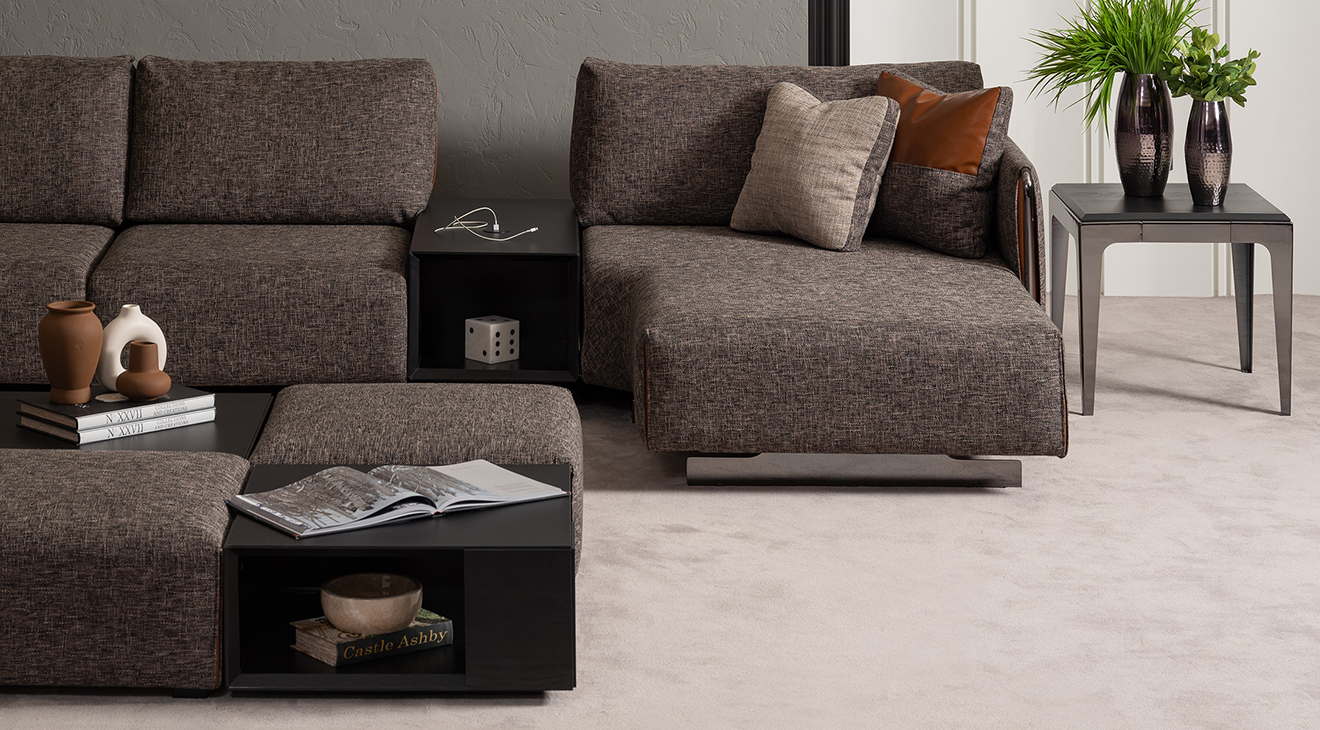 Lucca Usbli Köşe Koltuk Takımı Köşe Koltuk