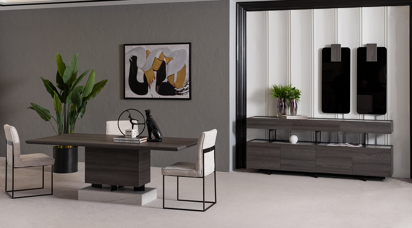 Monaco Modern Yemek Odası Takımı Yemek Odası