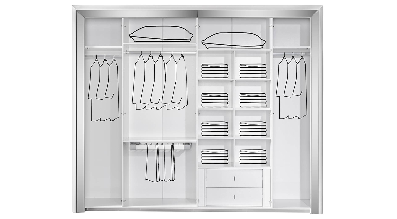 Nova Modern 6 Kapaklı Yatak Odası Takımı Yatak Odası