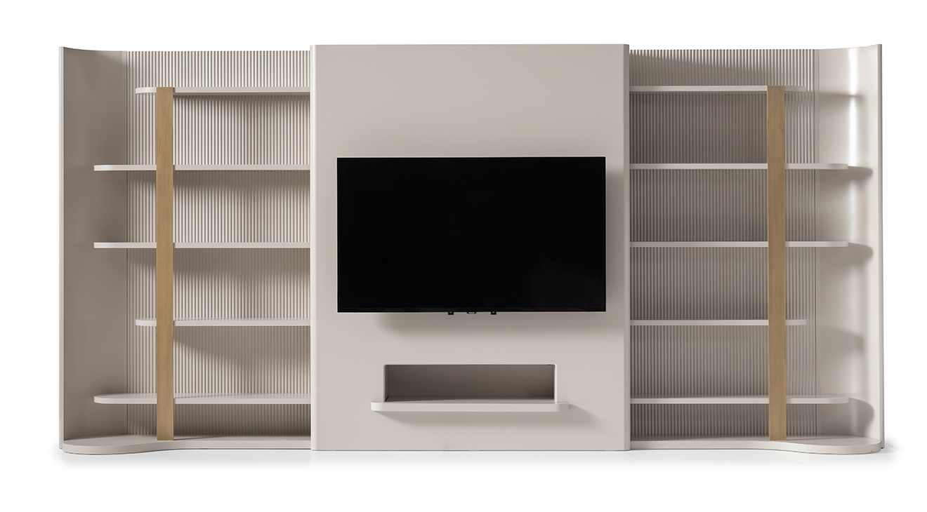 Porto Kitaplıklı Tv Ünitesi TV Ünitesi