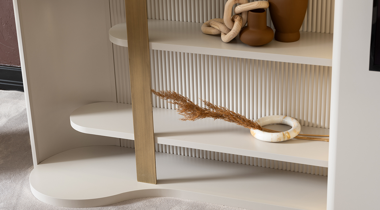 Porto Kitaplıklı Tv Ünitesi TV Ünitesi