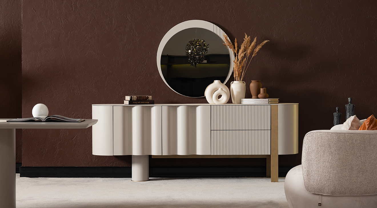 Porto Aytaşı Modern Yemek Odası Takımı Yemek Odası