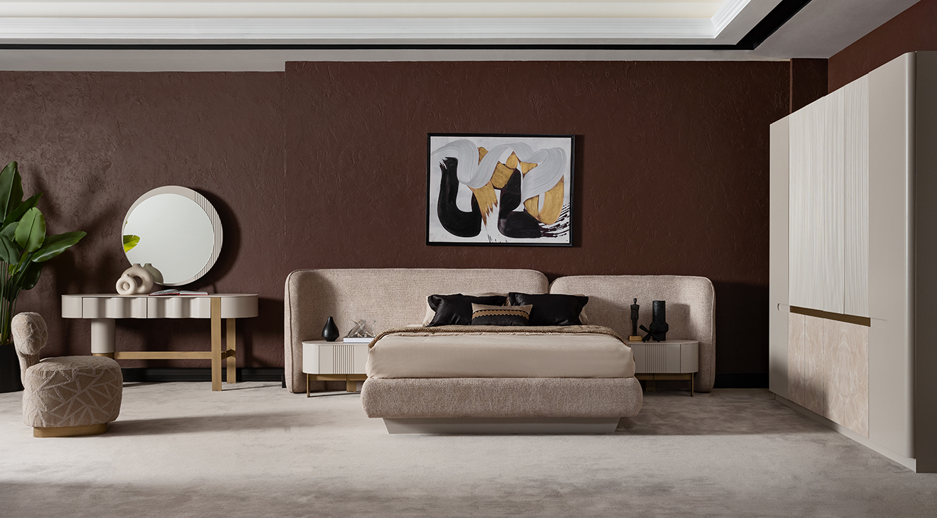 Porto 6 Kapaklı Yatak Odası Takımı Yatak Odası