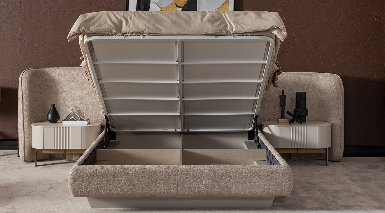 Porto 6 Kapaklı Yatak Odası Takımı Yatak Odası