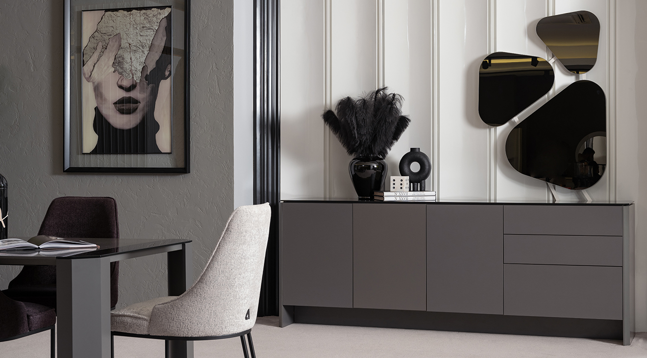 Prag Modern Yemek Odası Takımı Yemek Odası