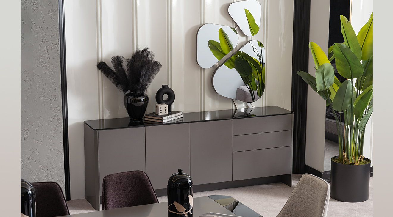 Prag Modern Yemek Odası Takımı Yemek Odası