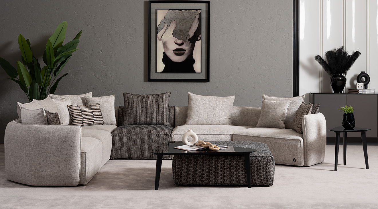 Prag Köşe Koltuk Takımı Köşe Koltuk