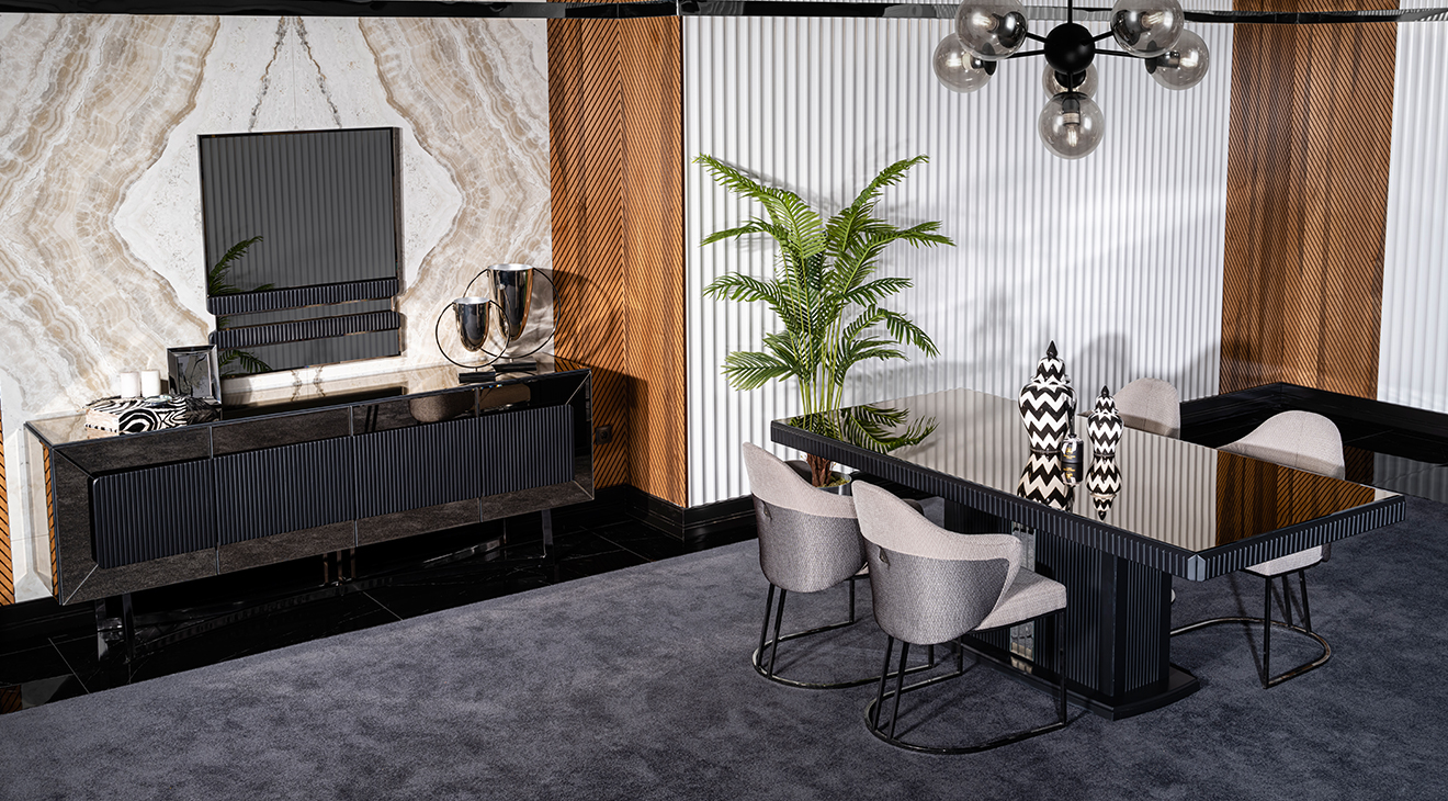 Riva Modern Yemek Odası Takımı Yemek Odası