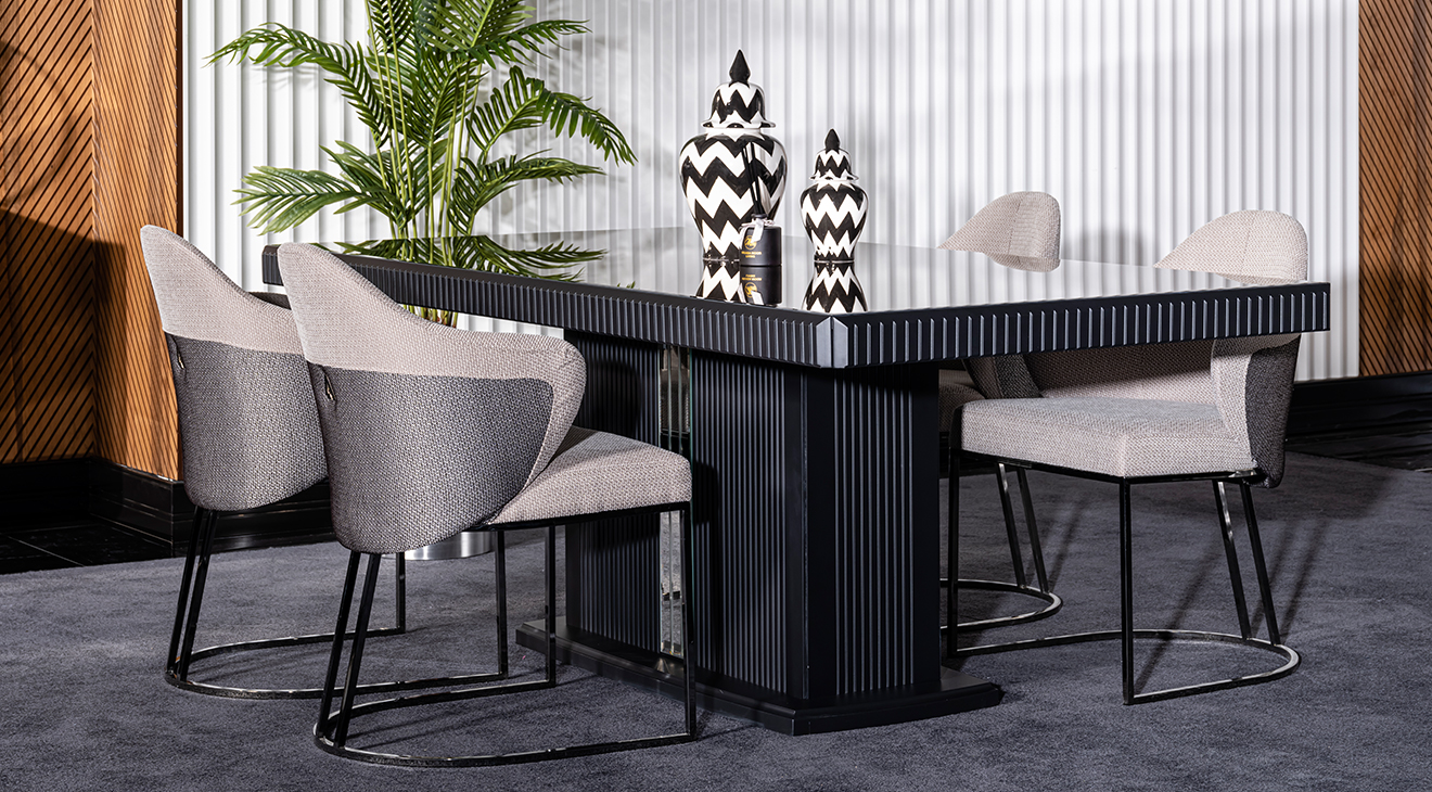 Riva Modern Yemek Odası Takımı Yemek Odası