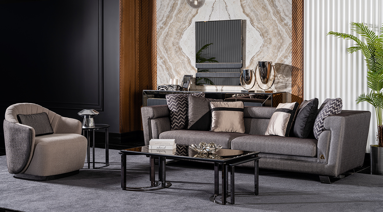 Riva Modern Koltuk Takımı Modern Koltuk Takımı