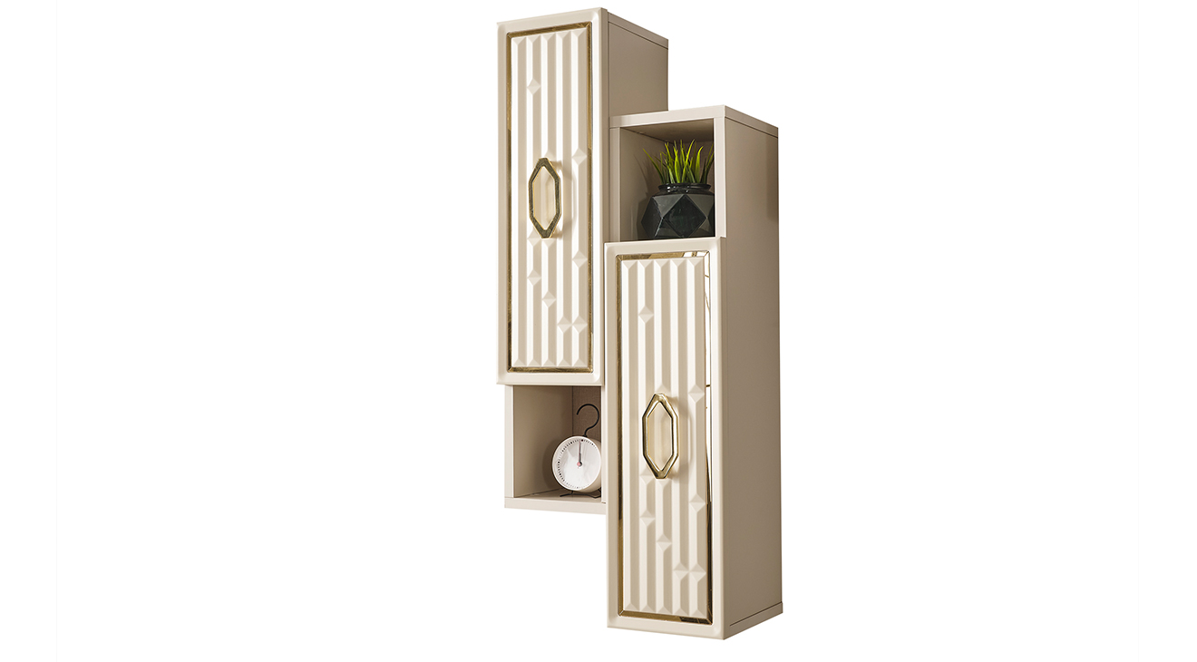 Bahar Gold Metal Ayaklı Tv Ünitesi TV Ünitesi