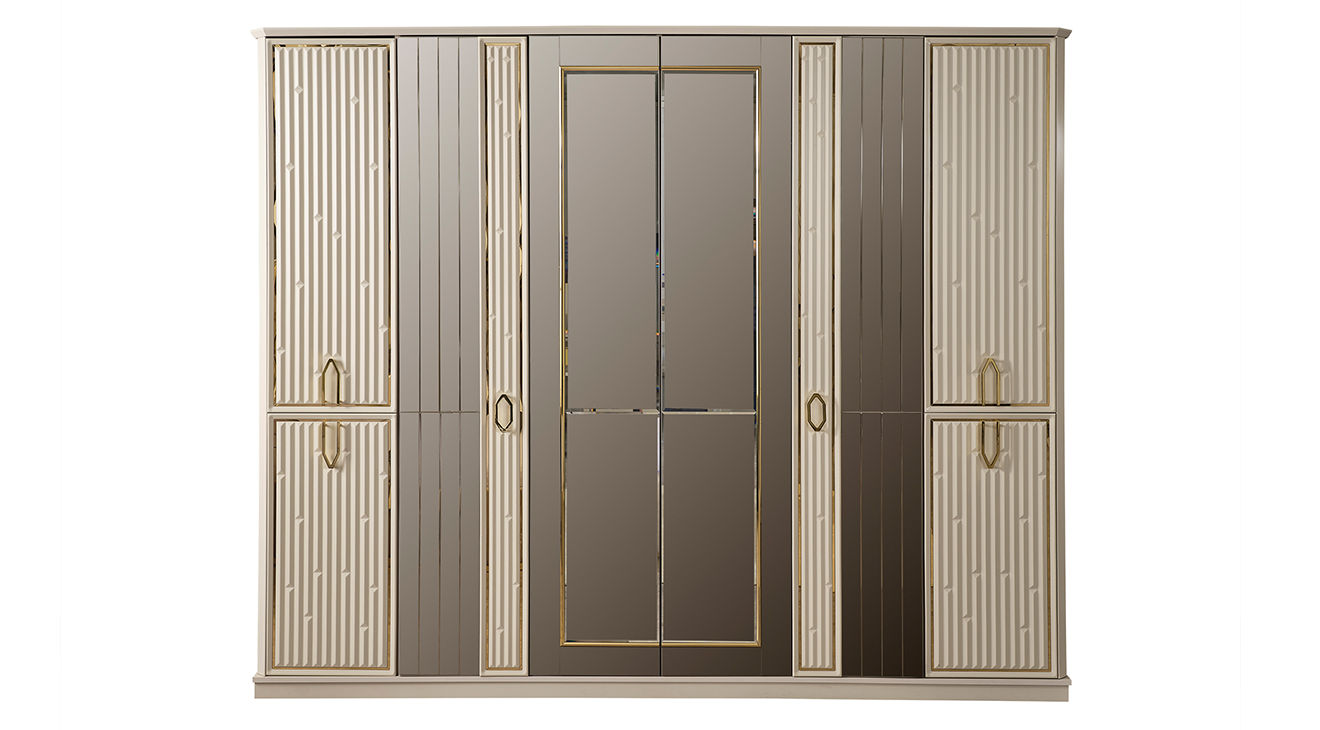 Bahar 6 Kapaklı Yatak Odası Takımı Yatak Odası