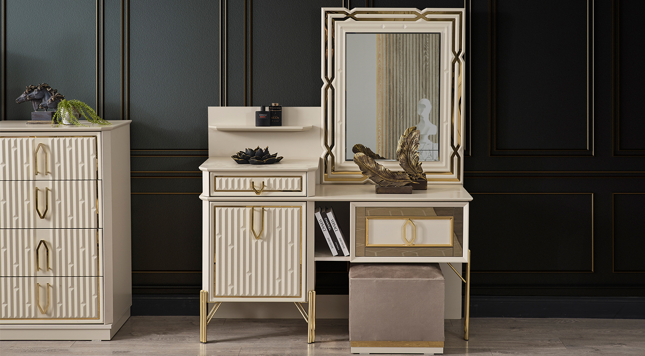 Bahar 6 Kapaklı Yatak Odası Takımı Yatak Odası