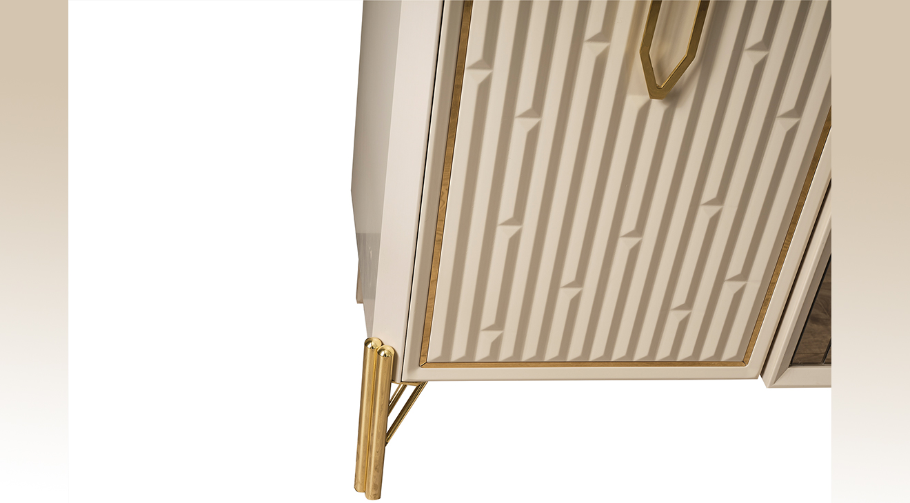 Bahar Gold Metal Ayaklı Yemek Odası Takımı Yemek Odası