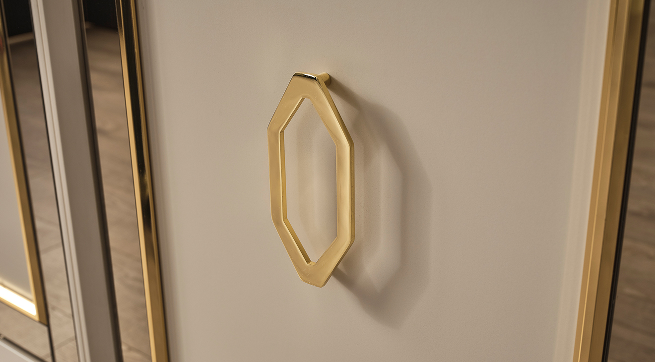 Bahar Gold Metal Ayaklı Yemek Odası Takımı Yemek Odası