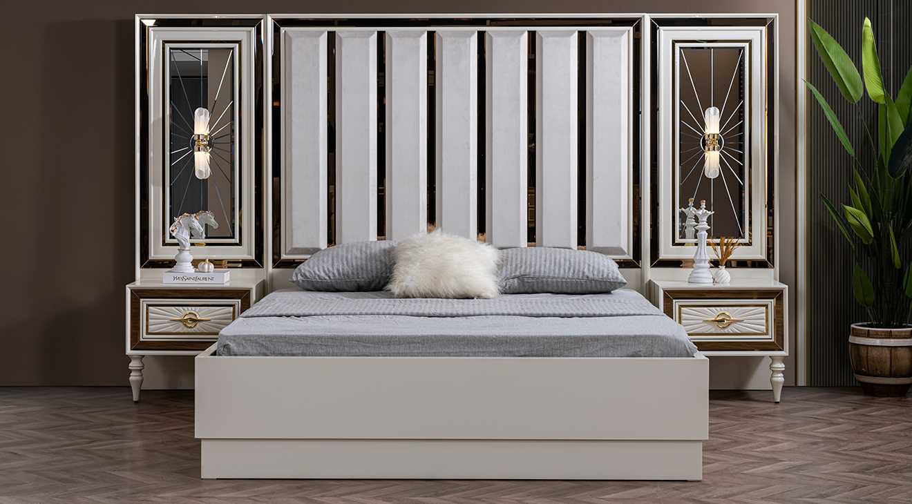 Arya 6 Kapaklı Modern Yatak Odası Takımı Yatak Odası