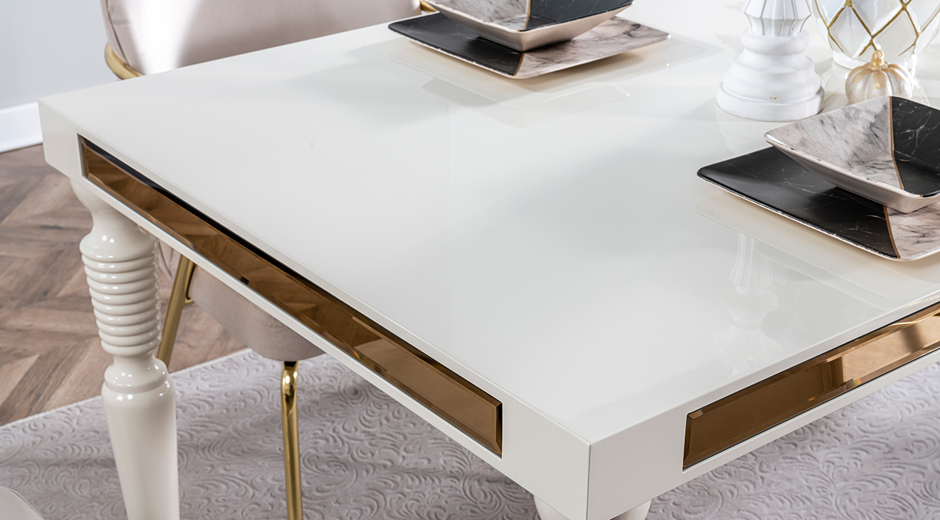 Arya Ahşap Ayaklı Yemek Odası Takımı Yemek Odası