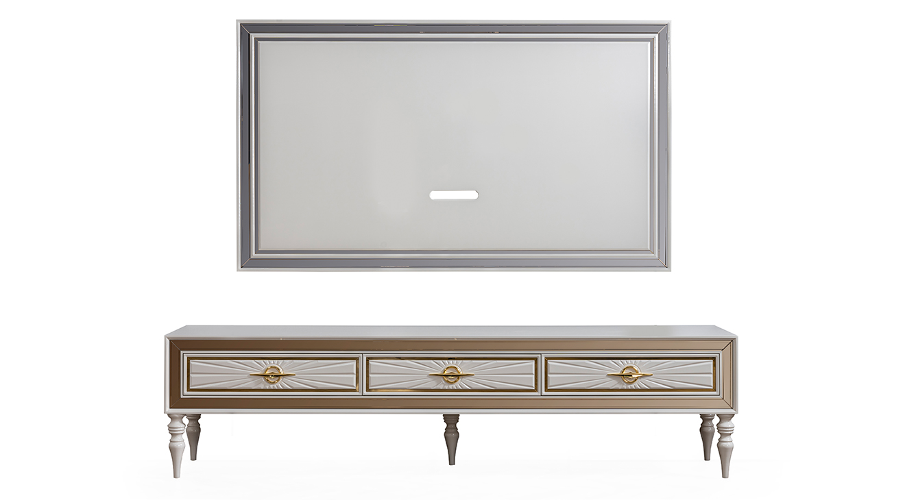 Arya Ahşap Ayaklı Tv Ünitesi TV Ünitesi