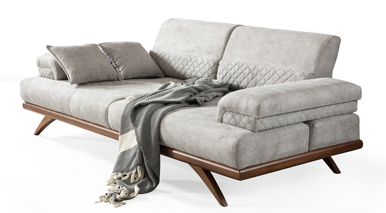 Davidof Yataklı Ahşap Ayaklı Koltuk Takımı Yataklı Koltuk Takımları