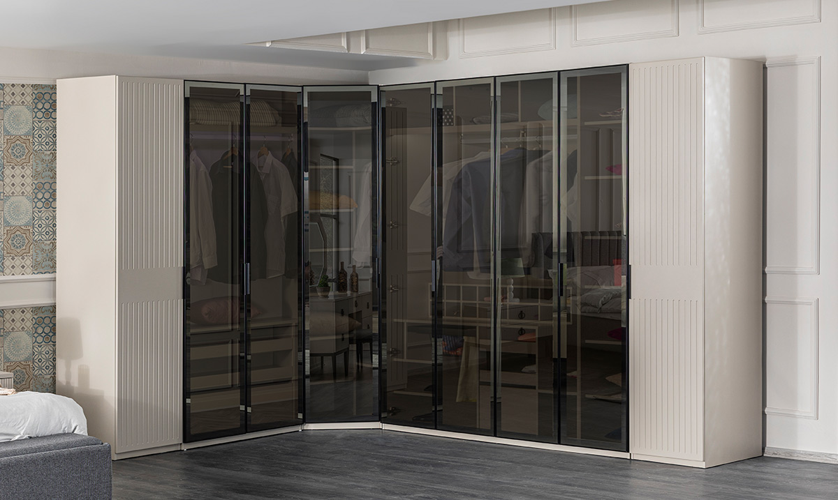 Defne Köşe Dolap Yatak Odası