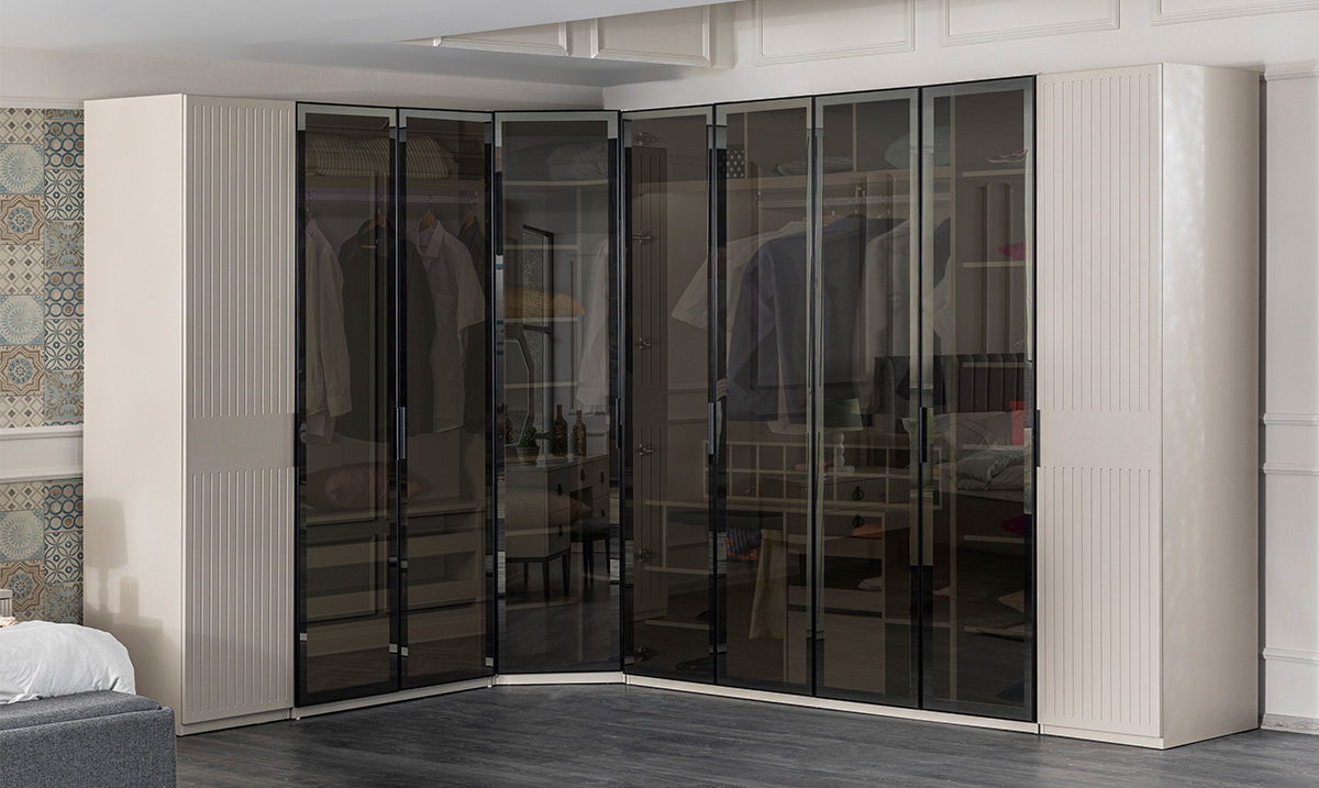 Defne Köşe Dolap Yatak Odası