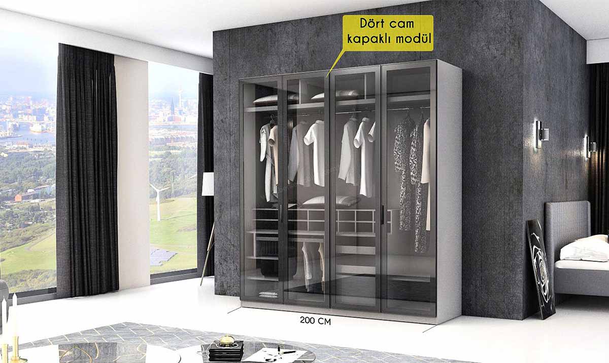 Defne Giyinme Dolabı Giyinme Odası