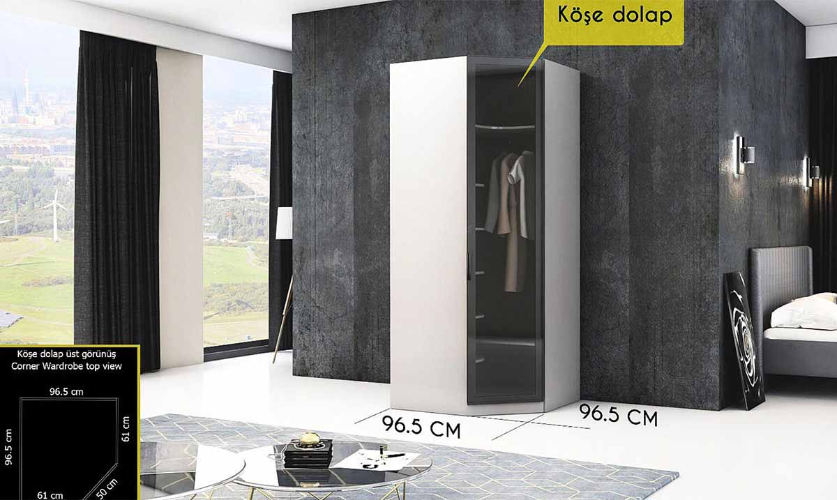 Defne Giyinme Dolabı Giyinme Odası