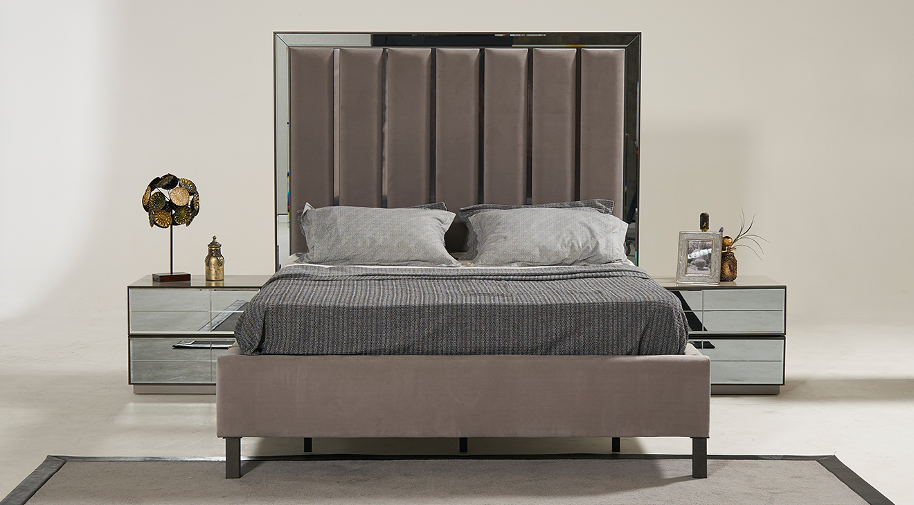 Oylat Köşe Dolaplı Yatak Odası Takımı Giyinme Odası