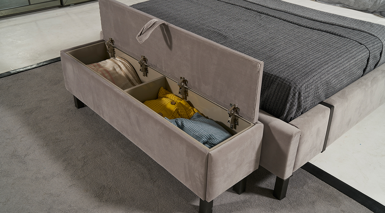 Oylat Köşe Dolaplı Yatak Odası Takımı Giyinme Odası