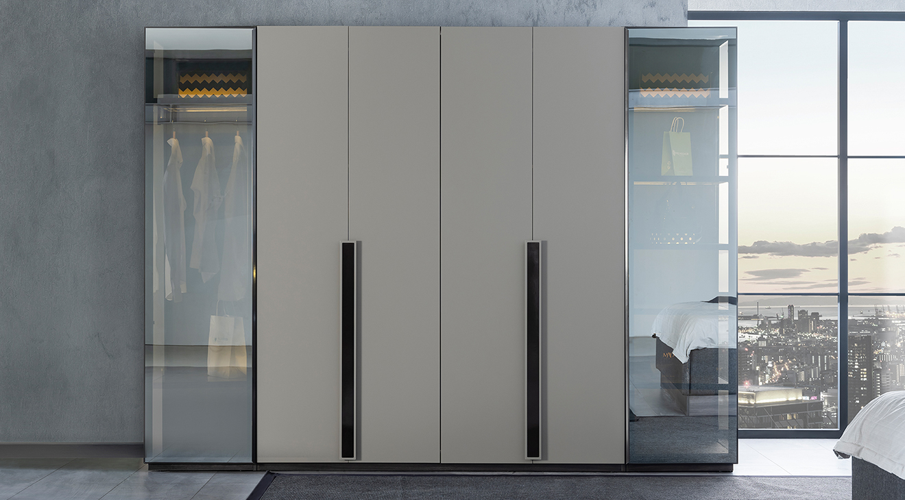 Adessa Akordiyon 6 Kapaklı Yatak Odası Takımı Yatak Odası