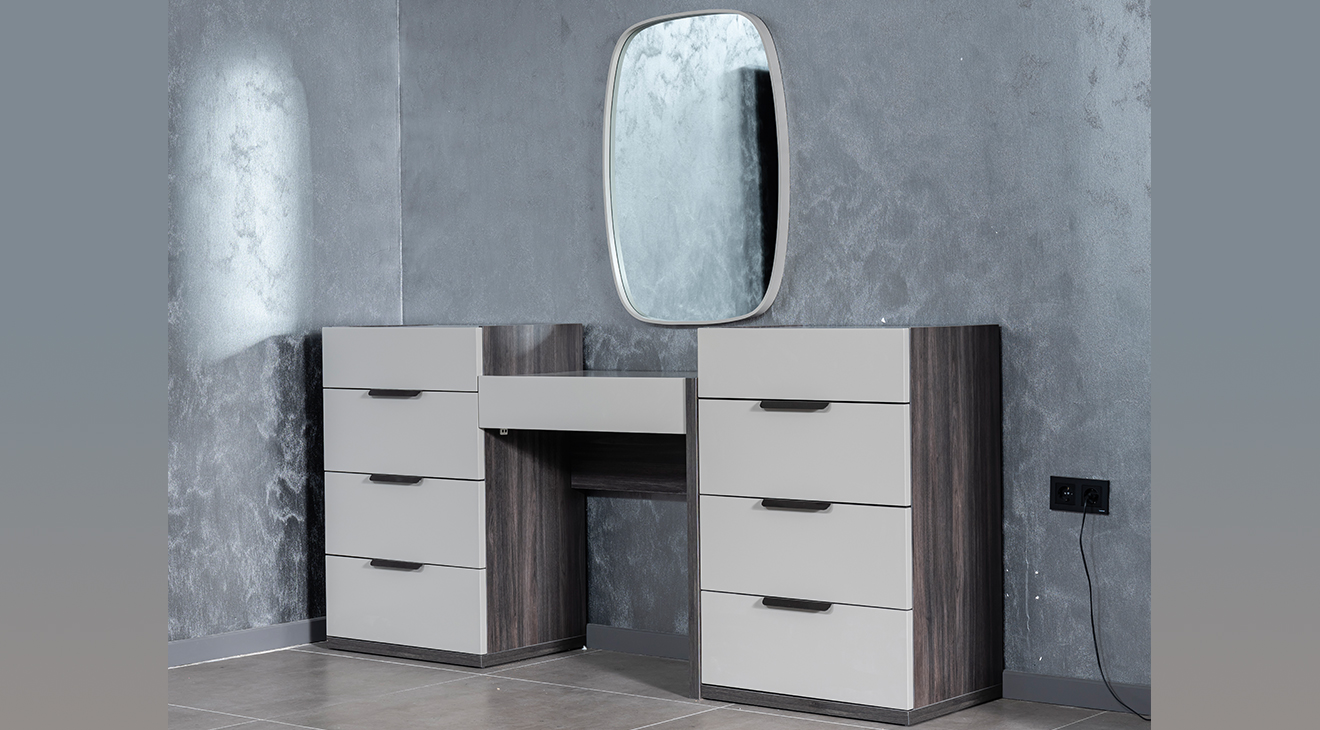 Adessa Akordiyon 6 Kapaklı Yatak Odası Takımı Yatak Odası