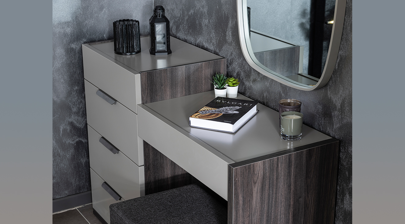 Adessa Köşe Dolaplı Yatak Odası Takımı Köşe Dolap