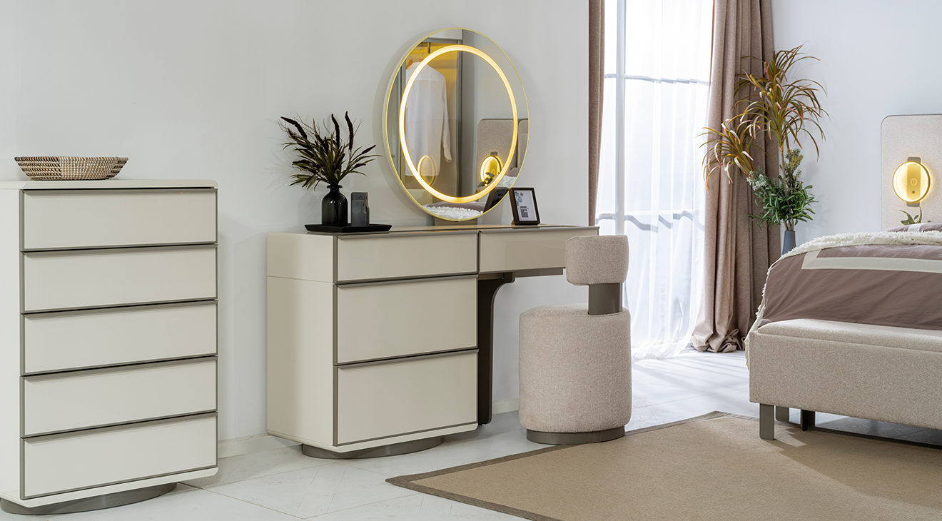 Pamukkale 6 Kapaklı Yatak Odası Takımı Yatak Odası