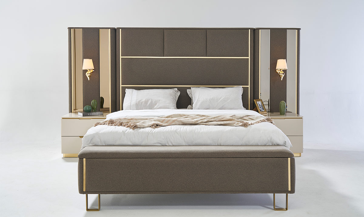 Kapadokya 5 Kapaklı Yatak Odası Takımı