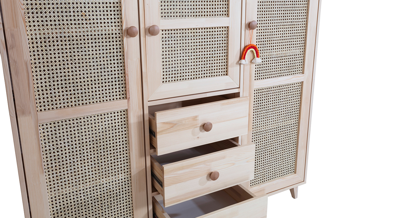 Balin 3 Kapaklı Bebek Odası Takımı Genç Odası