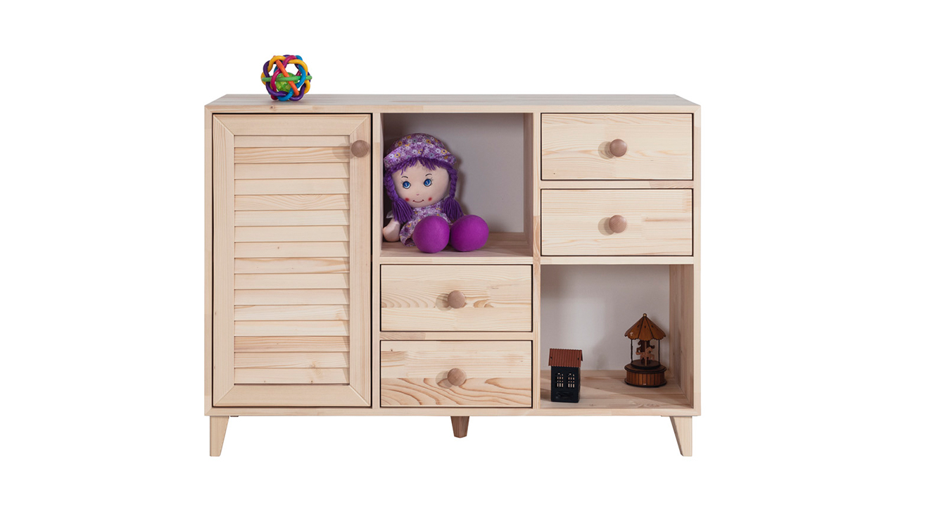 İlkim 4 Kapaklı Bebek Odası Takımı Genç Odası