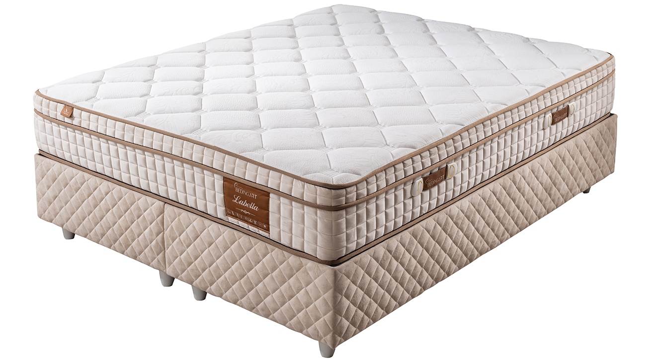 Labella Çift Kişilik Torba Yaylı Yatak Baza Modelleri