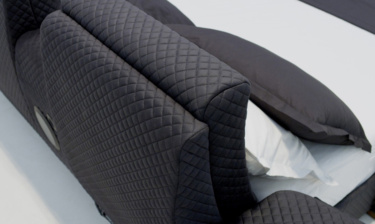 Confort Black Tv Mekanizmalı Masajlı Akıllı Karyola