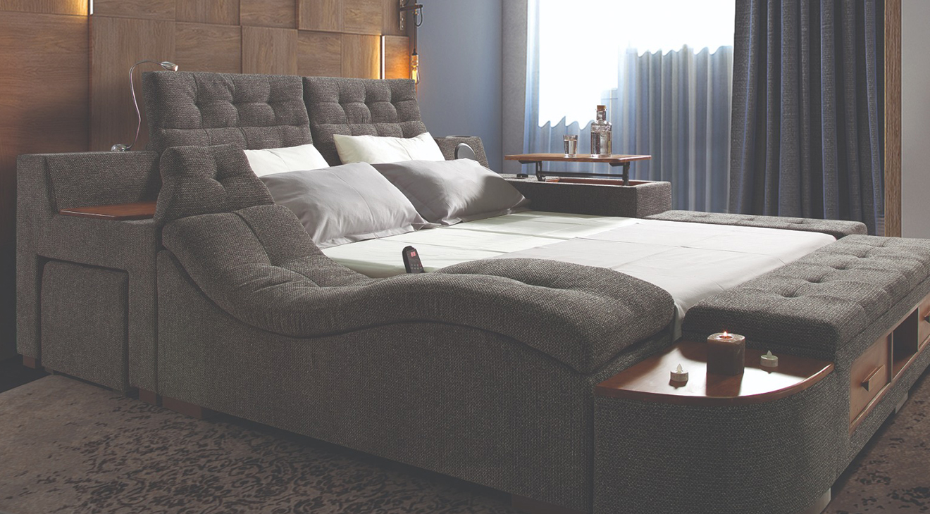 Luxe Life Masajlı Ses Sistemli Akıllı Karyola Akıllı Karyola