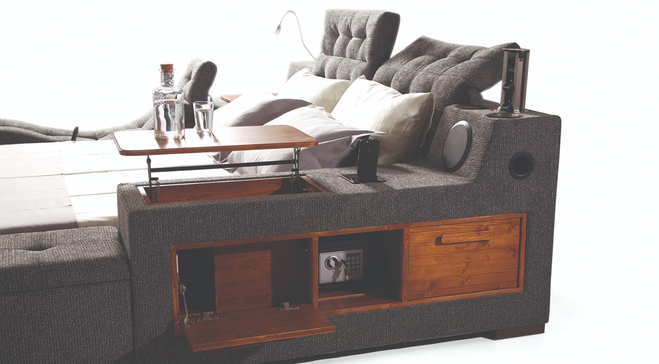 Luxe Life Masajlı Ses Sistemli Akıllı Karyola Akıllı Karyola